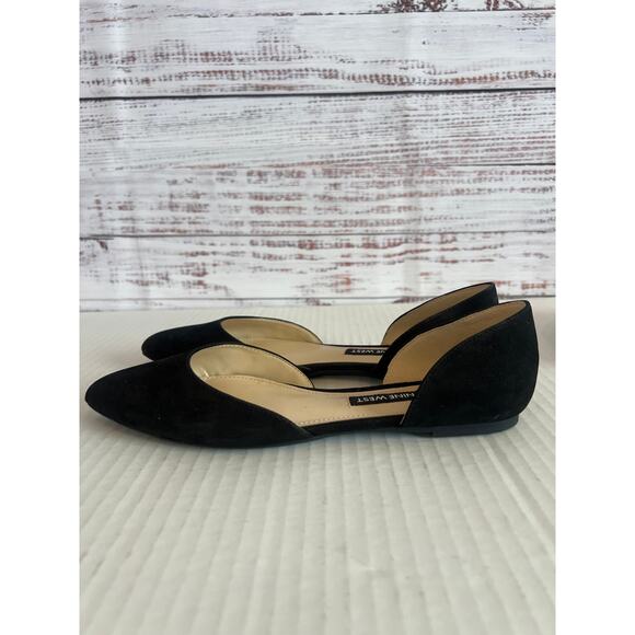 Nine West Starship D'Orsay ballet flats Black Size 6M - Picture 2 of 10